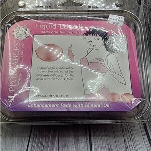 Supportables Strapless liquid edge 2 enhancement pads cup a/b